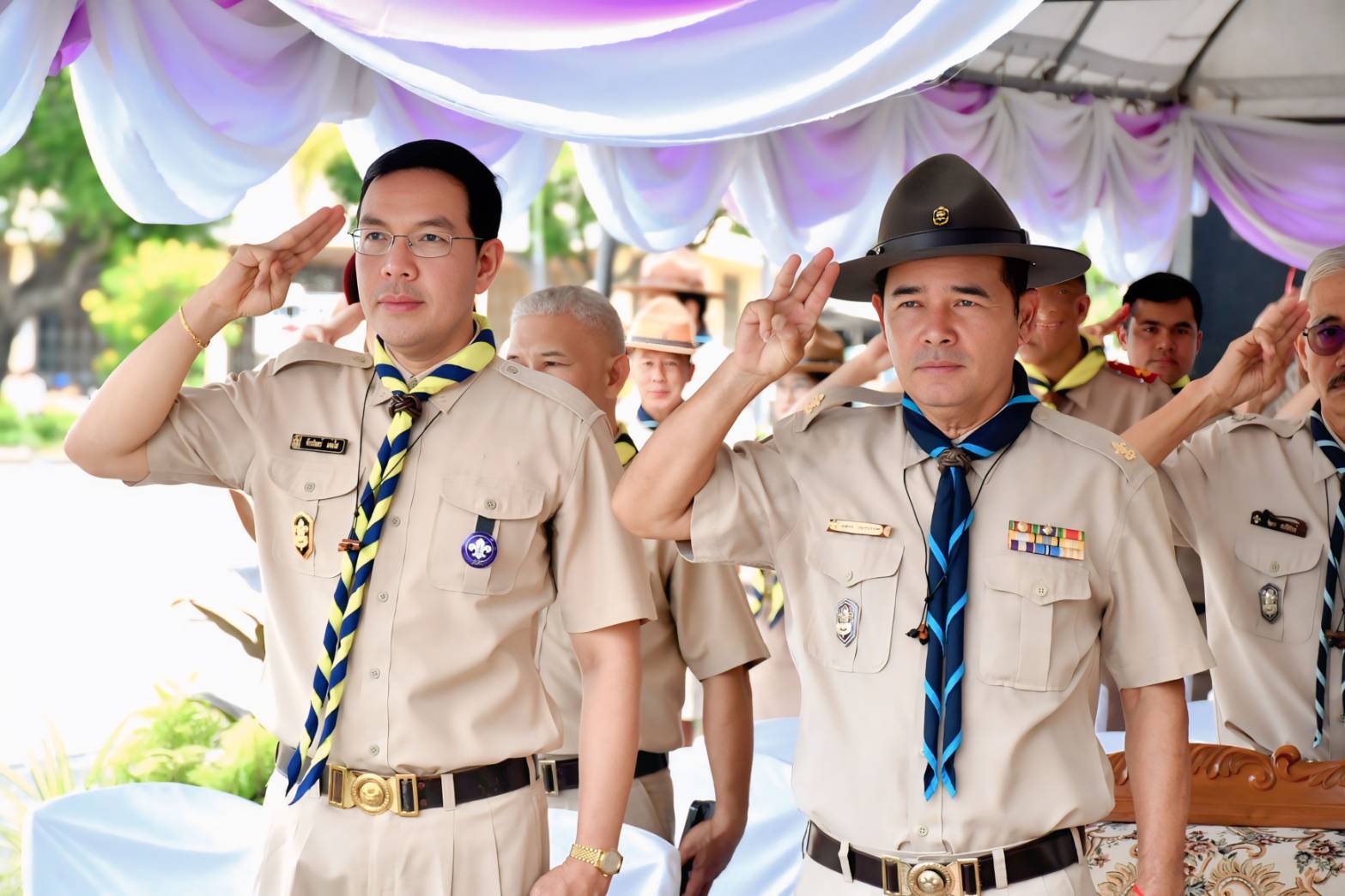 สพป.ฉะเชิงเทรา เขต 1 ร่วมพิธีวันคล้ายวันสถาปนาลูกเสือแห่งชาติ ประจำปี 2568