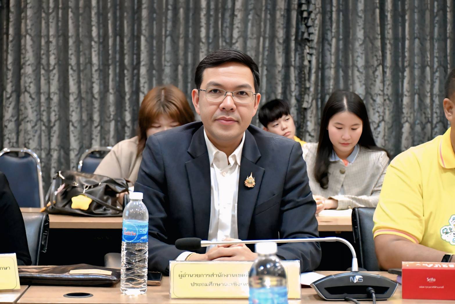 สพป.ฉะเชิงเทรา เขต 1 ร่วมประชุมการดำเนินงานเฝ้าระวังและป้องกันเด็กจมน้ำในกลุ่มเด็กที่มีความพิการของจังหวัดฉะเชิงเทรา