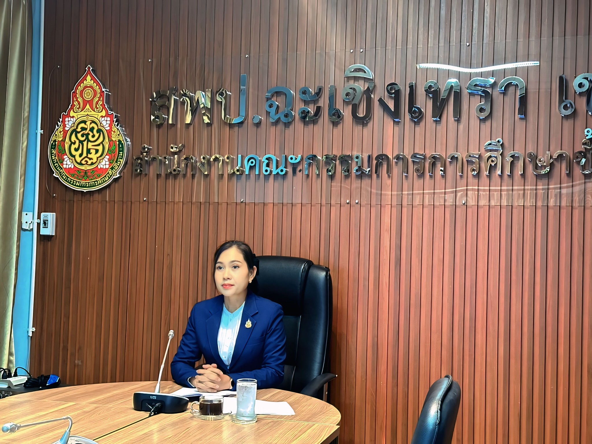 ปฐมนิเทศการฝึกปฏิบัติวิชาชีพการบริหารการศึกษา ในนามผู้บริหารพี่เลี้ยงนักศึกษาปฏิบัติวิชาชีพบริหารการศึกษาหลักสูตรครุศาสตร์มหาบัณฑิต