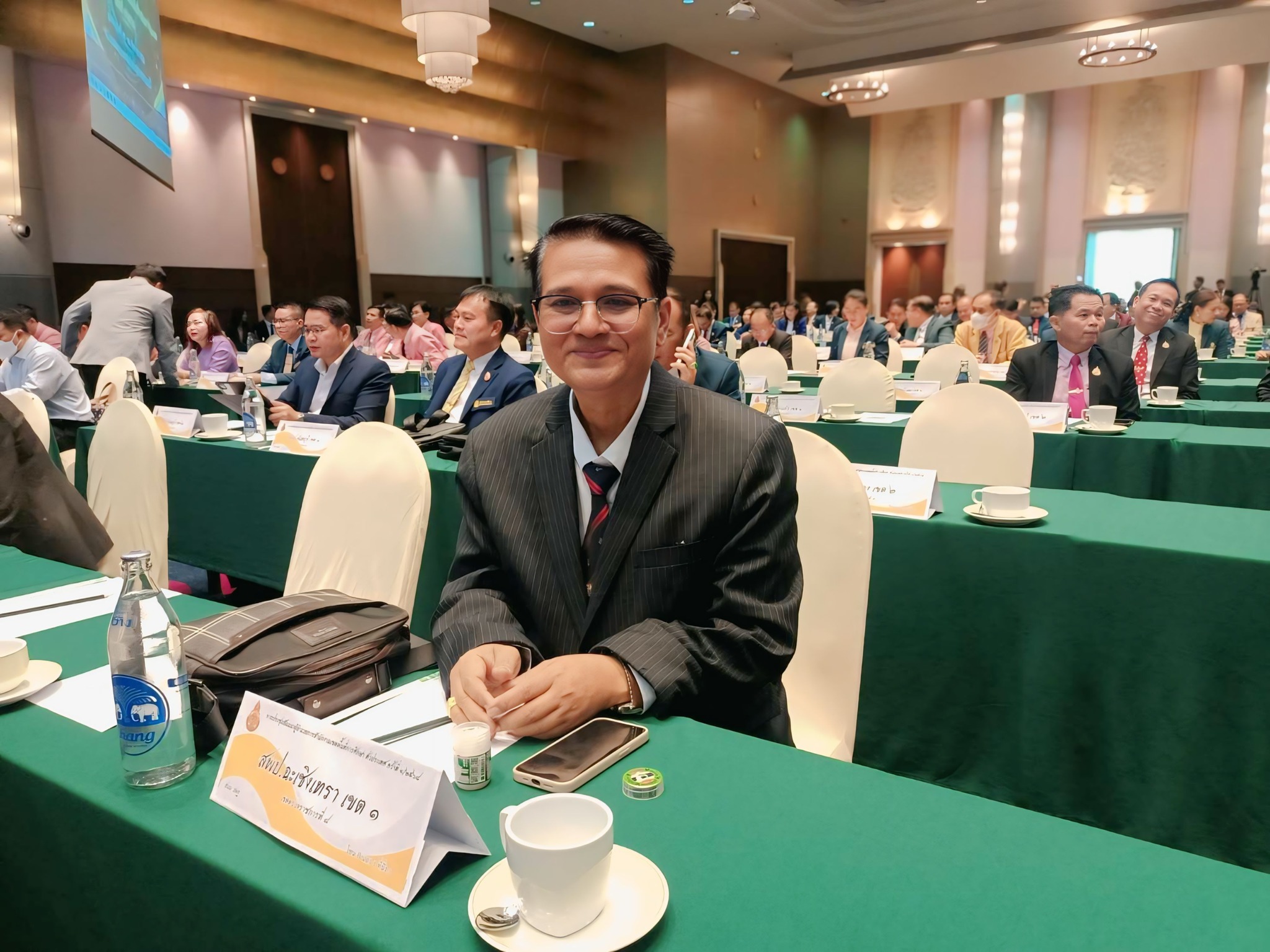 สพป.ฉะเชิงเทรา เขต 1 ร่วมการประชุมสัมมนาผู้อำนวยการสำนักงานเขตพื้นที่การศึกษาทั่วประเทศ ครั้งที่ 1/2568